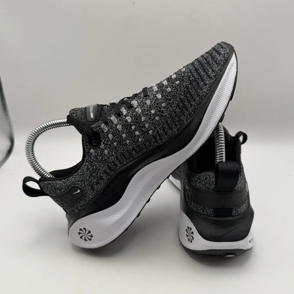 Womens Size 6 Nike ReactX Infinity Run 4 Black White Running Shoes‎ DR2670 003